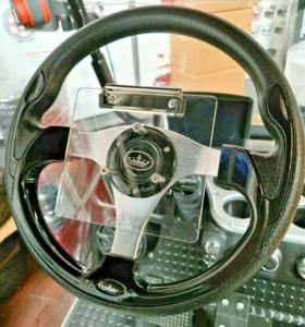 EZGO, CLUB CAR, YAMAHA Golf Cart Universal Steering Wheel Golf Score Card Holder - Picture 1 of 7