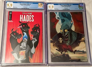 Disney Villains Hades #1 Y #2 Variante Cubre Ambas Calificaciones CGC 9.9 COMO NUEVO Conjunto x2 - Imagen 1 de 13