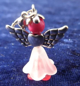 1 bis 25 SCHUTZENGEL PINK FEE HOCHZEIT TAUFE KOMMUNION ANHÄNGER ENGEL GESCHENK * - Bild 1 von 12