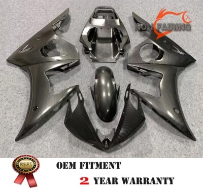 Kit de carenagem pintada de fibra de carbono para YAMAHA YZF R6 2003-2005 / YZF R6S 2006-2009 - Imagem 1 de 4