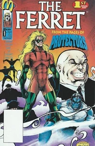 Malibu Comics: Protectors The Ferret Flesh & Steel Number 1 (of 1) Sept 1992 - Picture 1 of 2