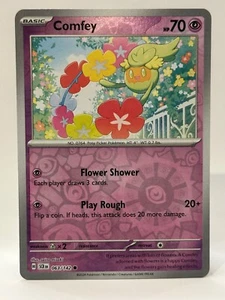 Comfey 063/142 Holograma Inverso - Pokemon Juego de Cartas Coleccionables Corona Estelar - Casi Como Nuevo - Imagen 1 de 2