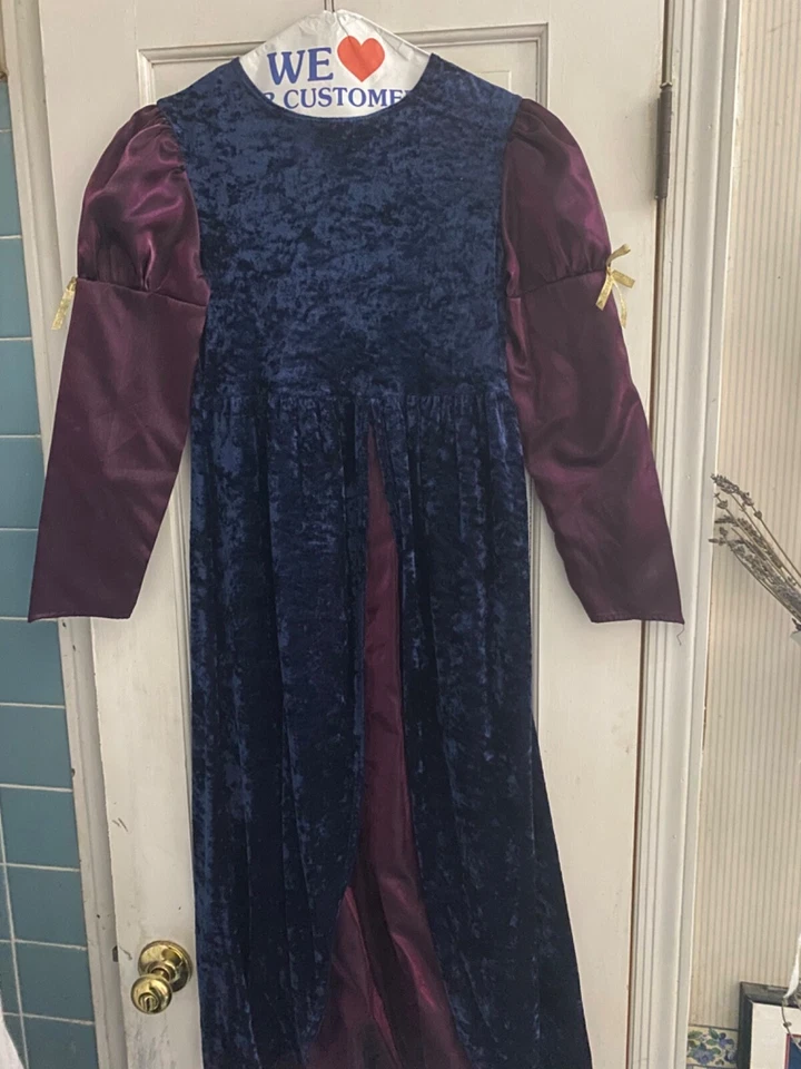 Vestido Disfraz de Princesa Medieval American Girl Halloween Niña Talla Mediana Foto 1 de 4