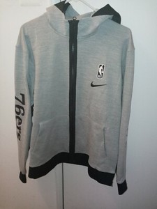 sixers black moletom com capuz