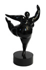 Dancing Ballerina Black- Hommage an Niki de Saint Phalle -Nana Molly Figur 20544