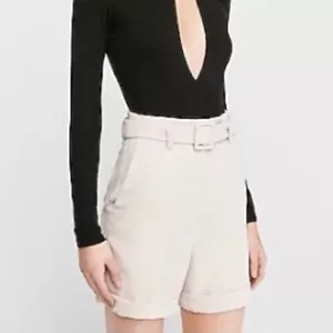 Bermudas Express Extreme cintura alta con cinturón 0 - Imagen 1 de 3
