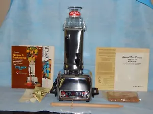 Vintage Vitamix 3600 Plus Mixer Edelstahl, 1980er Jahre Neu aus altem Lagerbestand Vita-Mix - Bild 1 von 19