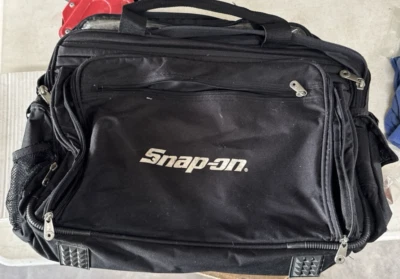 Bolsa de lona Snap-on Tools Sales resistente muchos bolsillos usada Foto 1 de 4
