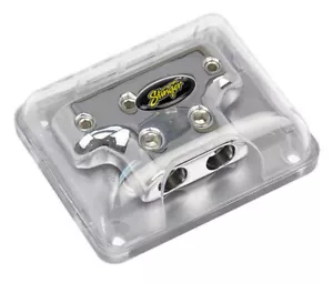 Stinger SPD513 Chrome Distribution Block (2) 4 Gauge Inputs (4) 8 Gauge Outputs - Picture 1 of 1