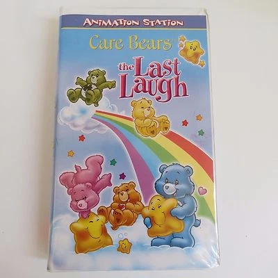 CARE BEARS ~ THE LAST LAUGH ~ VHS ~ ANIMATION STATION ~ CLAMSHELL ~ 1+ SHIP - Image 1 of 3