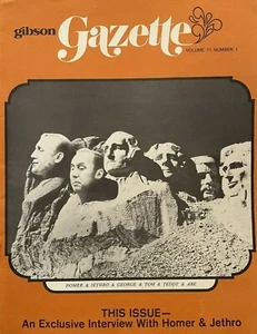 Original 1971 Gibson Gazette Vol.11 No.1 Vintage Guitar Magazine EX CONDITION! - Picture 1 of 1