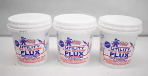 Lot Of 3 Utility Wonder Utility Paste Soldering Flux 16oz For Copper Tubing - Picture 1 of 8