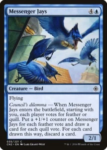 4 Messenger Jays x4 4x - NM - Conspiracy: Take the Crown SPARROW MAGIC - Picture 1 of 1