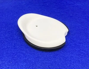 NEW Starbucks Replacement WHITE Ceramic Lid FOR Travel Mug HTF - Picture 1 of 2