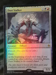 Dust Stalker FOIL , Battle for Zendikar , LP ,  MTG, FREE SHIPPING - Picture 1 of 4
