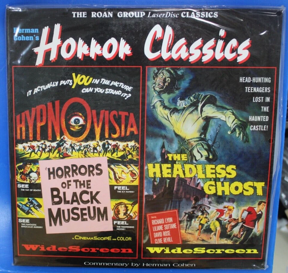 Sealed New Horrors of the Black Museum/The Headless Ghost-Roan Group NOT DVD - Image 1 of 1