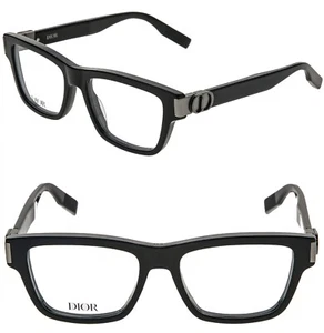 CHRISTIAN DIOR CD ICONO S1I Black Gunmetal Eyeglasses 53mm DM50080I DIORICON - Picture 1 of 11