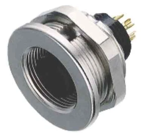 Binder PANEL MOUNT M9 CONNECTOR 1A 125V 8-Contacts Socket, Female 09-0428-00-08 - Picture 1 of 1