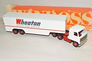 1/64 scale die cast Winross Wheaton Moving Van truck MACK tractor drop trailer