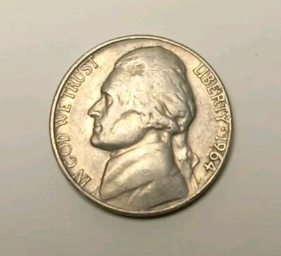 1964 D Jefferson Nickel 5 Cent  - Image 1 of 4