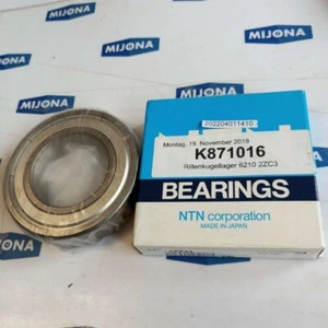 RODAMIENTO DE BOLAS DE RANURA PROFUNDA NTN 6210ZZC3 6210ZZC3 5K 6210 ZZ C3 NUEVO STOCK ANTIGUO - Imagen 1 de 6