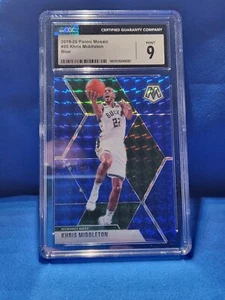 KHRIS MIDDLETON 2019-20 MOSAIC #85 BLUE CGC 9 SP /99 - Picture 1 of 2