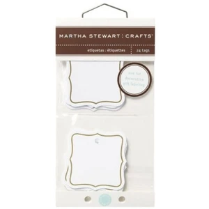 Martha Stewart Crafts Tags - FLOURISH TAG - 24 pcs - Picture 1 of 1