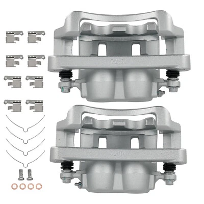 Disc Brake Calipers Front Set for Ford Excursion F-250 F-350 18-B4790 w/Bracket - Image 1 of 4