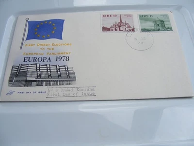 Europa  First Direct Elections To European Parliment 1978 Eire  First Day Cover - Image 1 of 3