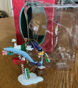 1997 Warner Bros. Looney Tunes Road Runner Sammlerstück Weihnachtsschmuck - Bild 1 von 3