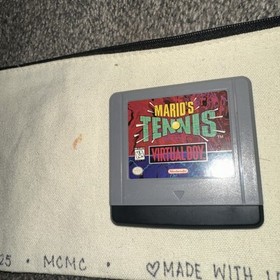 Mario's Tennis (Nintendo Virtual Boy, 1995) Authentic Nice Condition