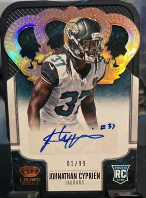Johnathan Cyprien 2013 Crown Royale Bronze Holo RC Auto /99 - Image 1 of 2