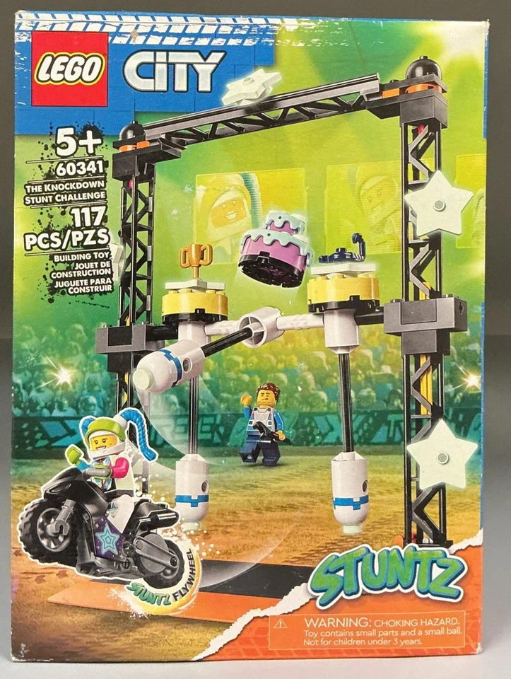 Lego City (60341): The Knockdown Stunt Challenge(minor Tear On Box. )ships Free - Image 1 of 4