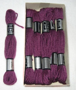 DMC Laine Colbert Tapiz/Tapiz Lana Lote de 6 Madejas 7257 Ciruela - Imagen 1 de 3