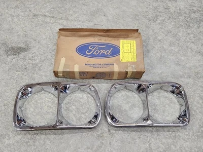 NUEVO DE LOTE 1973-1976 FORD TORINO RANCHERO LADO CONDUCTOR BISEL PAR D3OZ-13064-B Foto 1 de 4