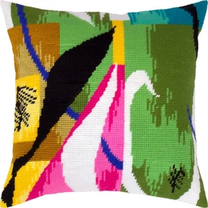 DIY Needlepoint/Tapestry Pillow Kit "Beasts of the Sea" 16x16 in / 40x40 cm - Picture 1 of 3