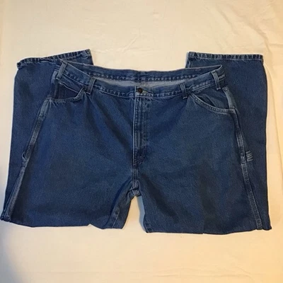 Dickies Men's Relaxed Fit Carpenter denim Jeans Size 42X30 - Image 1 of 4