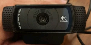 Webcam HD Logitech C920 Carl Zeiss Tessar 1080p - Photo 1/2