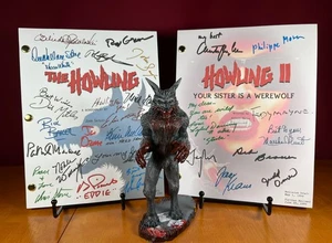 The Howling & Howling II Scripts Signed- Autograph Reprints- Werewolf- Halloween - Picture 1 of 18