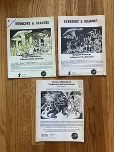 Dungeons Dragons Search Unknown Module B1 B2 Keep TSR Vintage Lot Pls Read - Picture 1 of 9