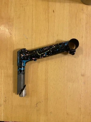 rare! NITTO×Kuwahara Stem Splash Paint φ22.2 - Image 1 of 4