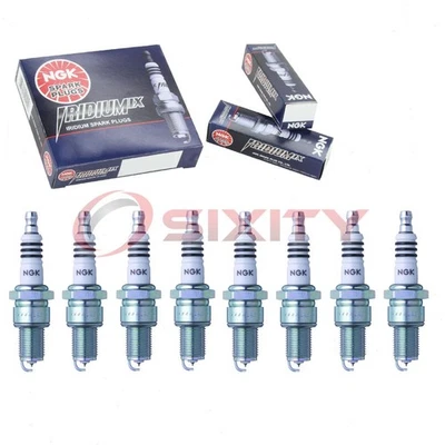 8 pcs NGK Iridium IX Spark Plugs for 1978-1980 Dodge RD200 5.9L 5.2L V8 - ug - Image 1 of 4