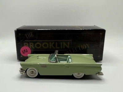 Ford Thunderbird 1957 Brooklin BRK13a convertible verde Brk 13a 1:43 verde Foto 1 de 4