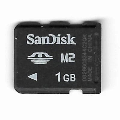 SanDisk 1 GB M2 Memory Stick Micro - Image 1 of 2