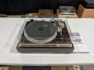 Hitachi Lo-D HT-500 Quartz Direct Drive Turntable Auto Serviced New Cartrige - Picture 1 of 9
