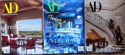 ARCHITECTUAL DIGEST - Three (3) Issues from March-May 2025 - Image 1 of 4