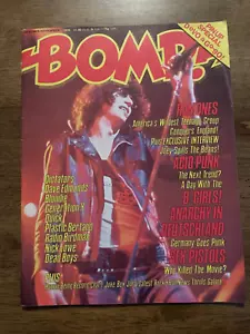 BOMP! Music Magazine Oct/Nov 1978 Ramones Cover, Devo Pinup Special, Dead Boys - Picture 1 of 4