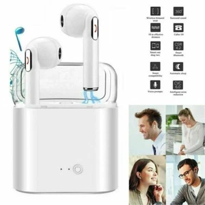 TWS Wireless Bluetooth Headphones Earphones Earbuds in-ear For iPhone Samsung UK - Picture 1 of 6