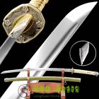 Japanese Military Sword Samurai Katana 98 Type Saber Spring Steel Handmade Sharp