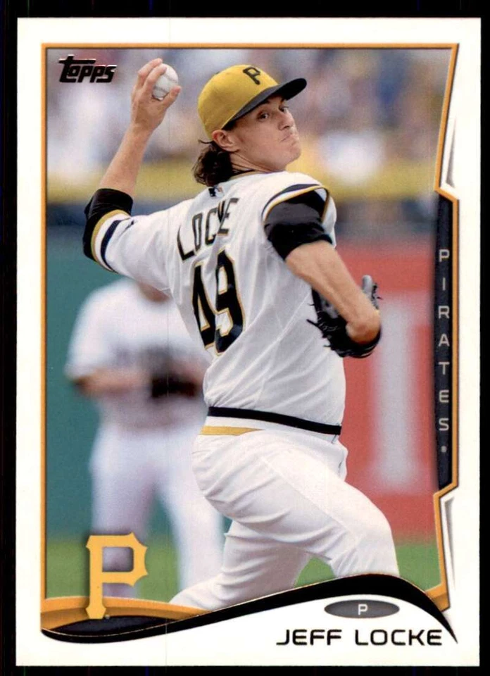 2014 Topps #608 Jeff Locke NM-MT Pirates ID:18829 - Image 1 of 1